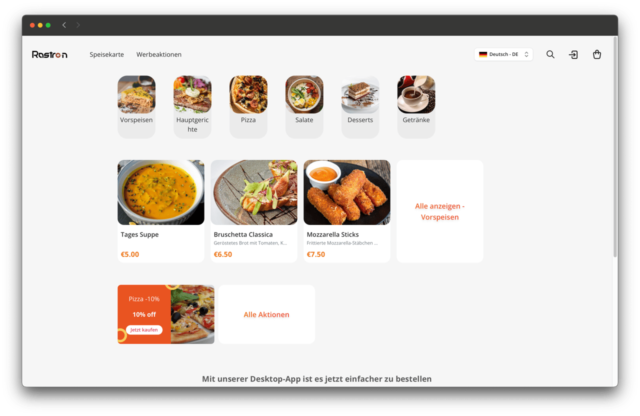 Werbeaktionen in Aktion