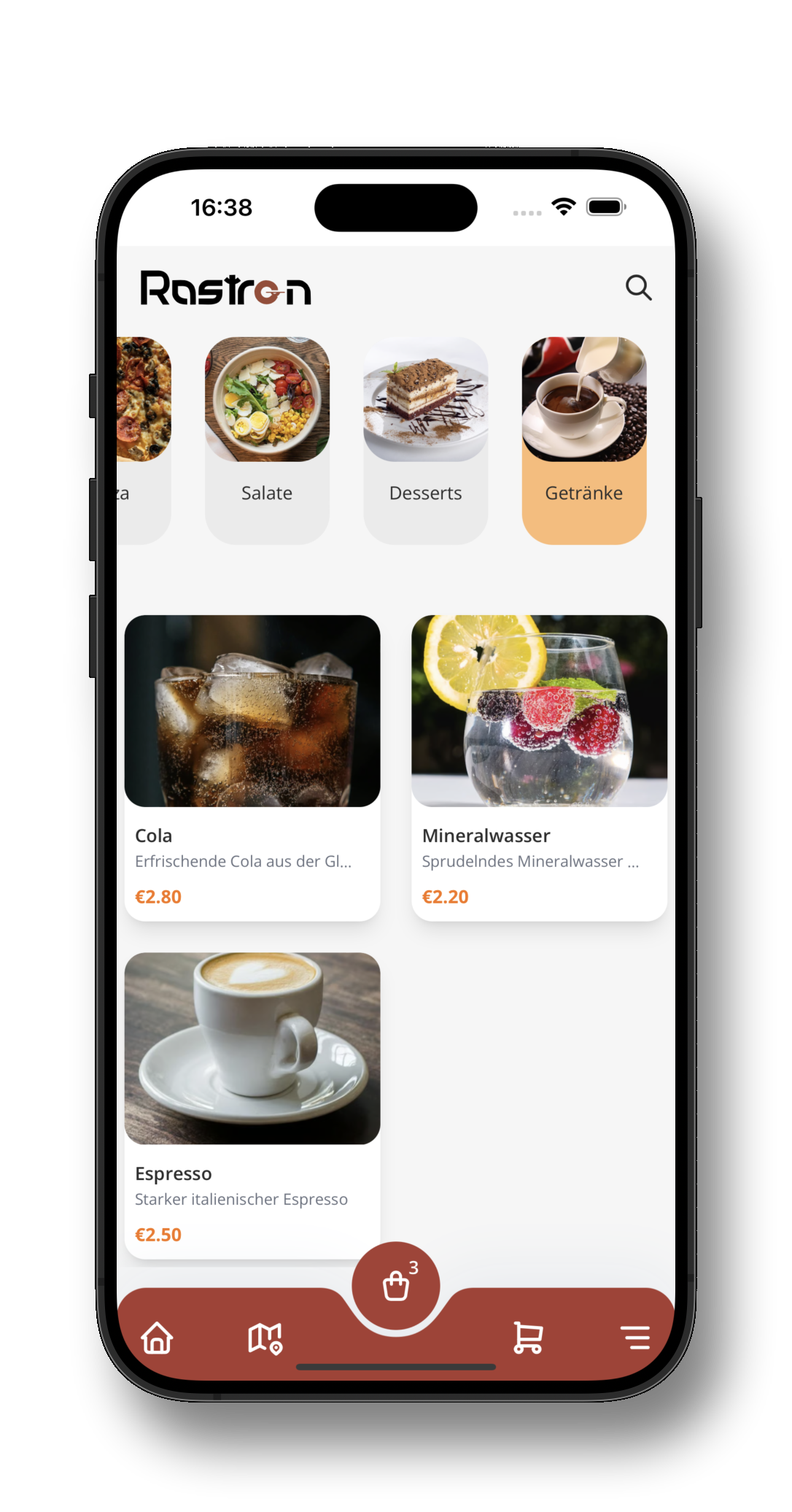 Kunden-Kategorieansicht