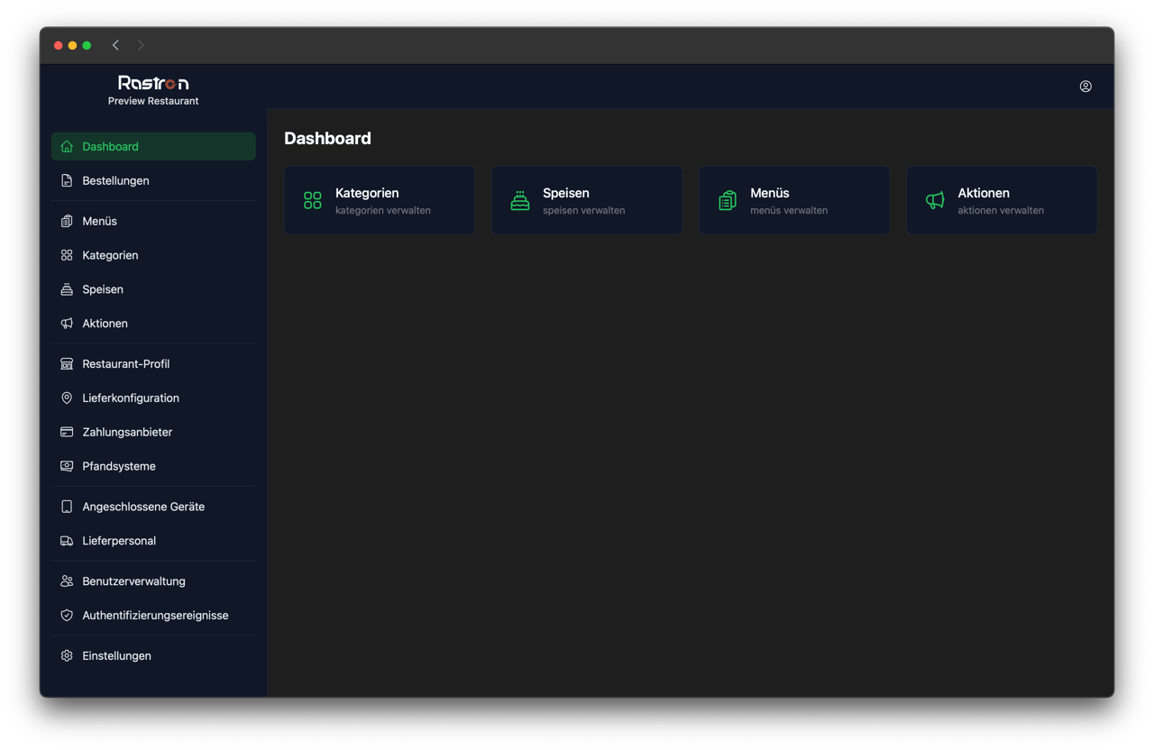 Liefer-Geschäftswachstum